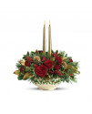 Lenox Holly-Day Bouquet by Teleflora